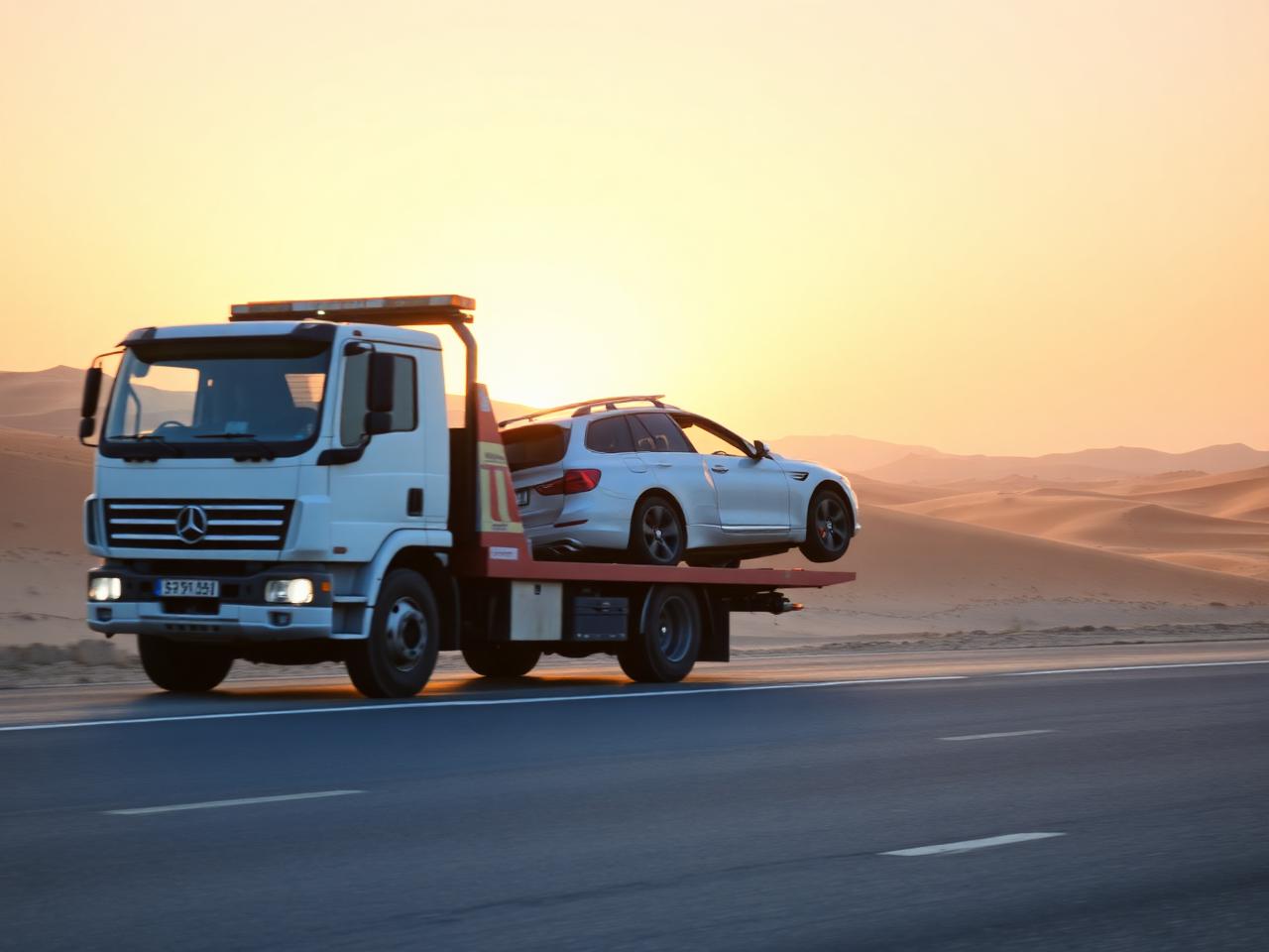 Desert recovery in UAE